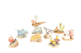 ROBERT HARROP - THE CLANGERS - EIGHT 21ST CENTURY RESIN FIGURES