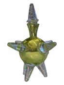 VINTAGE MID 20TH CENTURY STUDIO ART GLASS DECANTER