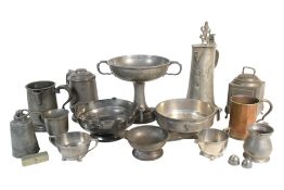 COLLECTION OF VINTAGE PEWTER