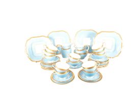 1940'S AYNSLEY BONE CHINA PORCELAIN TEA SERVICE