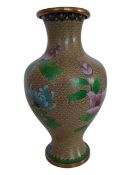 EARLY 20TH CENTURY CHINESE CLOISONNE VASE