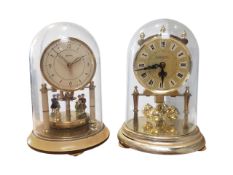 TWO MID 20TH CENTURY VINTAGE ANNIVERSARY CLOCKS