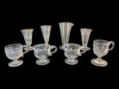 COLLECTION OF 18TH / 19TH CENTURY VICTORIAN GLASS