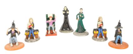 COLLECTION OF ROYAL DOULTON BONE CHINA HARRY POTTER SERIES FIGURINES