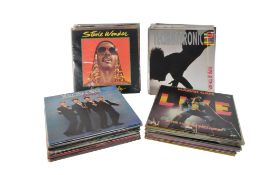 COLLECTION OF LATE 20TH CENTURY ROCK, POP, AND FUNK LP VINYL RECORDS