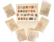 COLLECTION OF EARLY 20TH CENTURY AMERICAN FRANKED STAMPS
