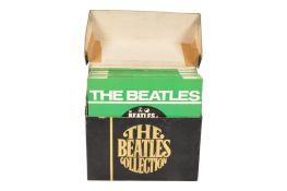 THE BEATLES COLLECTION - MID CENTURY ORIGINAL BOX SET OF 45 VINYL SINGLES