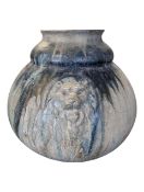 20TH CENTURY ROGER GUERIN BELGUIN STONEWARE POTTERY VASE