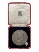 1937 ROYAL MINT CASED GEORGE VI CORONATION MEDAL
