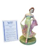 PEGGY DAVIES CERAMICS - LATE 20TH CENTURY LIMITED EDITION PEGGY FIGURE