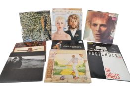 COLLECTION OF ROCK FOLK & POP VINYL RECORDS