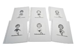 JOHN COLLINS - 1978 WORLD CUP FOOTBALLERS - ORIGINAL ARTWORK