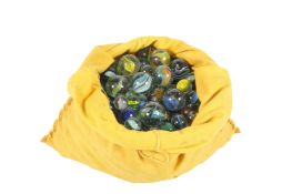 LARGE COLLECTION OF LATE 19TH / 20TH CENTURY GLASS MARBLES