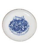 MEISSEN - 1930S WWII COMMEMORATIVE GERMAN THIRD REICH PORCELAIN CABINET PLATE