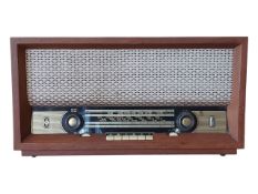 INVICTA RADIO - MID CENTURY WALNUT CASED 1950S RADIO