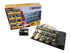 2009 BOSS ME-70 MULTI-EFFECTS BOXED GUITAR PEDAL