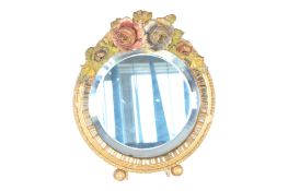 EARLY 20TH CENTURY BARBOLA GILT MIRROR