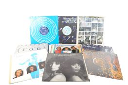COLLECTION OF 1980S VINTAGE DISCO AND R&B LP VINYL RECORDS