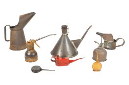 COLLECTION OF 20TH CENTURY VINTAGE OIL CANS