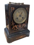 FRENCH EARLY 20TH CENTURY CARRIAGE STYLE MANTEL CLOCK