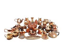 LARGE COLLECTION OF LATE 20TH CENTURY HONEYCOMB CORNISHWARE