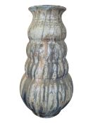 20TH CENTURY ROGER GUERIN GLAZED STONEWARE BELGIUM POTTERY VASE