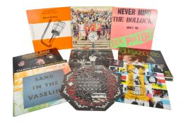 COLLECTION OF PUNK & ROCK LP VINYL RECORDS