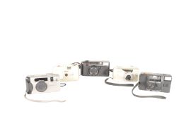 COLLECTION OF VINTAGE 35MM POINT & SHOOT CAMERAS