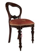 MINIATURE MAHOGANY APPRENTICE PIECE DINING CHAIR