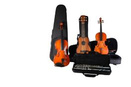 COLLECTION OF 21ST CENTURY MODERN MUSICAL INSTRUMENTS
