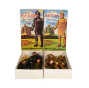 TWO VINTAGE MARX NOBLE KNIGHT SERIES ACTION FIGURES