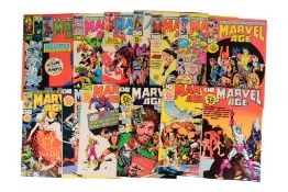 MARVEL COMICS - MARVEL AGE - 1983 / 1984 CONSECUTIVE RUN