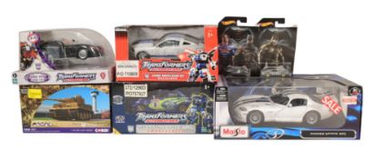COLLECTION OF TRANSFORMERS & DIECAST MODELS