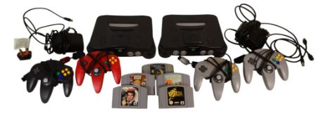 RETRO GAMING - NINTENDO 64 VIDEO GAME CONSOLES & GAMES