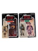 STAR WARS - ORIGINAL VINTAGE ACTION FIGURES WITH CARD BACKS