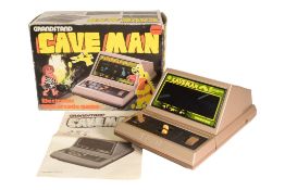 RETRO GAMING - VINTAGE GRANDSTAND CAVEMAN ELECTRONIC ARCADE GAME