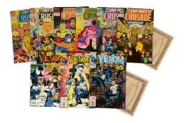 COMIC BOOKS - MARVEL THE INFINITY CRUSADE #1-6 SIGNED & VENOM #1-3