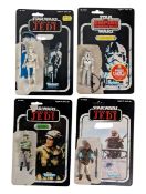 STAR WARS - ORIGINAL VINTAGE ACTION FIGURES WITH CARD BACKS