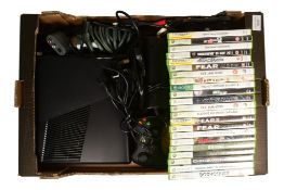 GAMING - XBOX 360 CONSOLE & GAMES