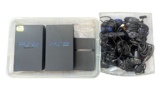 GAMING - SONY PLAYSTATION 2 BUNDLE