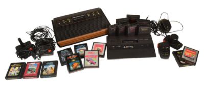 RETRO GAMING - COLLECTION OF VINTAGE ATARI CONSOLES & GAMES