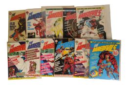 COMIC BOOKS - MARVEL UK - THE DAREDEVILS #1-11