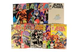 MARVEL COMICS - 1983 ALPHA FLIGHT ISSUES 1-11