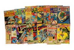 COMIC BOOKS - COLLECTION OF VINTAGE DC SUPERMAN COMICS