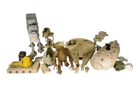STAR WARS - LARGE COLLECTION OF ORIGINAL VINTAGE PLAYSETS