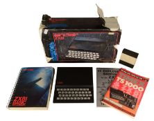 RETRO GAMING - VINTAGE SINCLAIR ZX81 PERSONAL COMPUTER