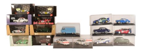 DIECAST - COLLECTION OF 1/43 SCALE DIECAST MODEL CARS