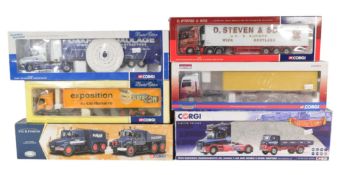DIECAST - COLLECTION OF BOXED CORGI HAULAGE VEHICLES