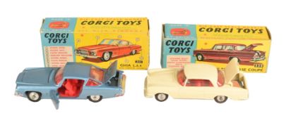 DIECAST - X2 VINTAGE CORGI TOYS DIECAST MODELS
