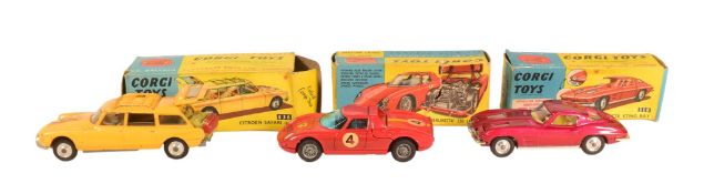 DIECAST - X3 VINTAGE CORGI TOYS DIECAST MODELS